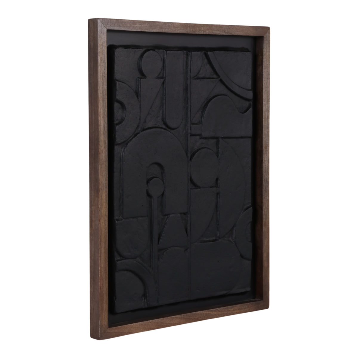 Westmorland Black/Dark Brown Paper Mache Wall Art