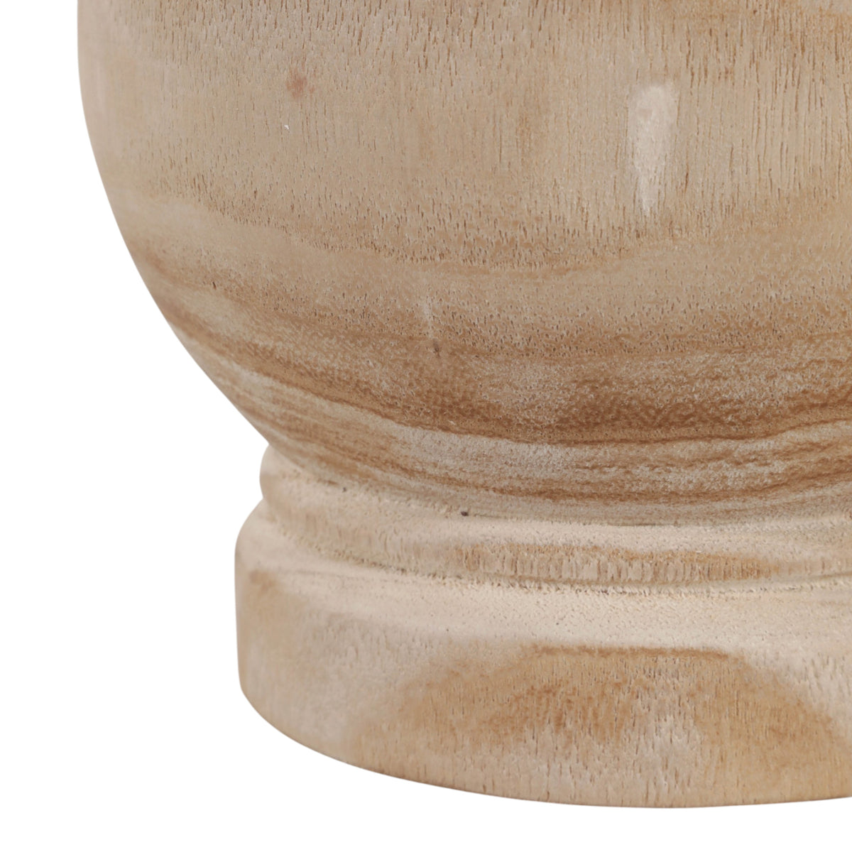 Menifee Natural Traditional Wood Vase