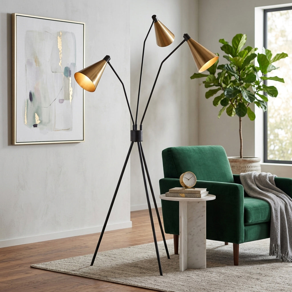 Armonshaw Bronze/Black Lamp