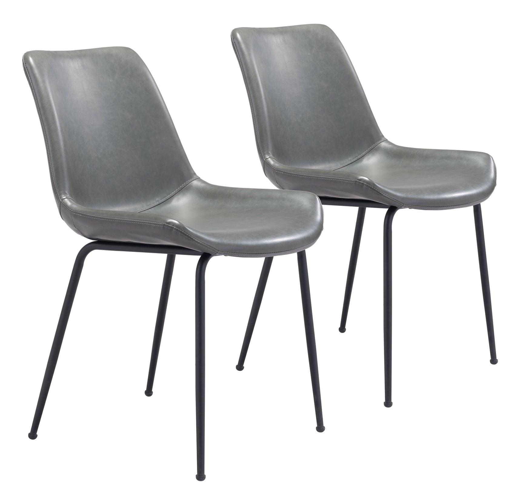 Byron Gray Dining Chair (Set of 2)