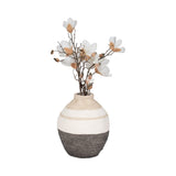 Alicemill Tan/Ivory/Black Vase