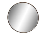 Hughes 1 Brown Wall Mirror