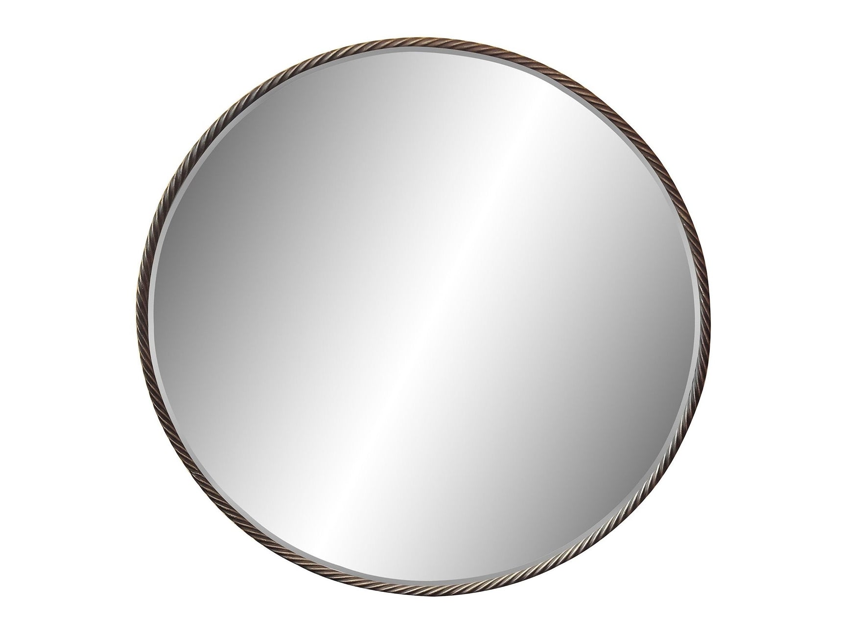 Hughes 1 Brown Wall Mirror