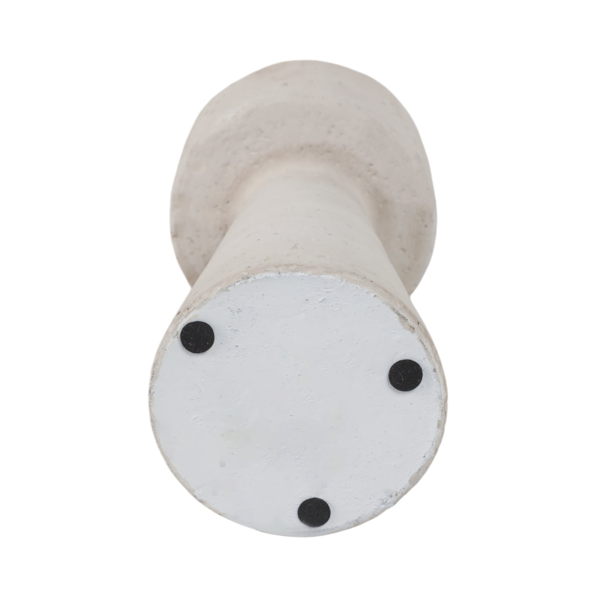 Carlin White Small Candle Holder