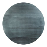 Metropolis Gray & Silver Dining Table (60")