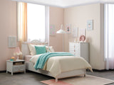 Alya White Nightstand