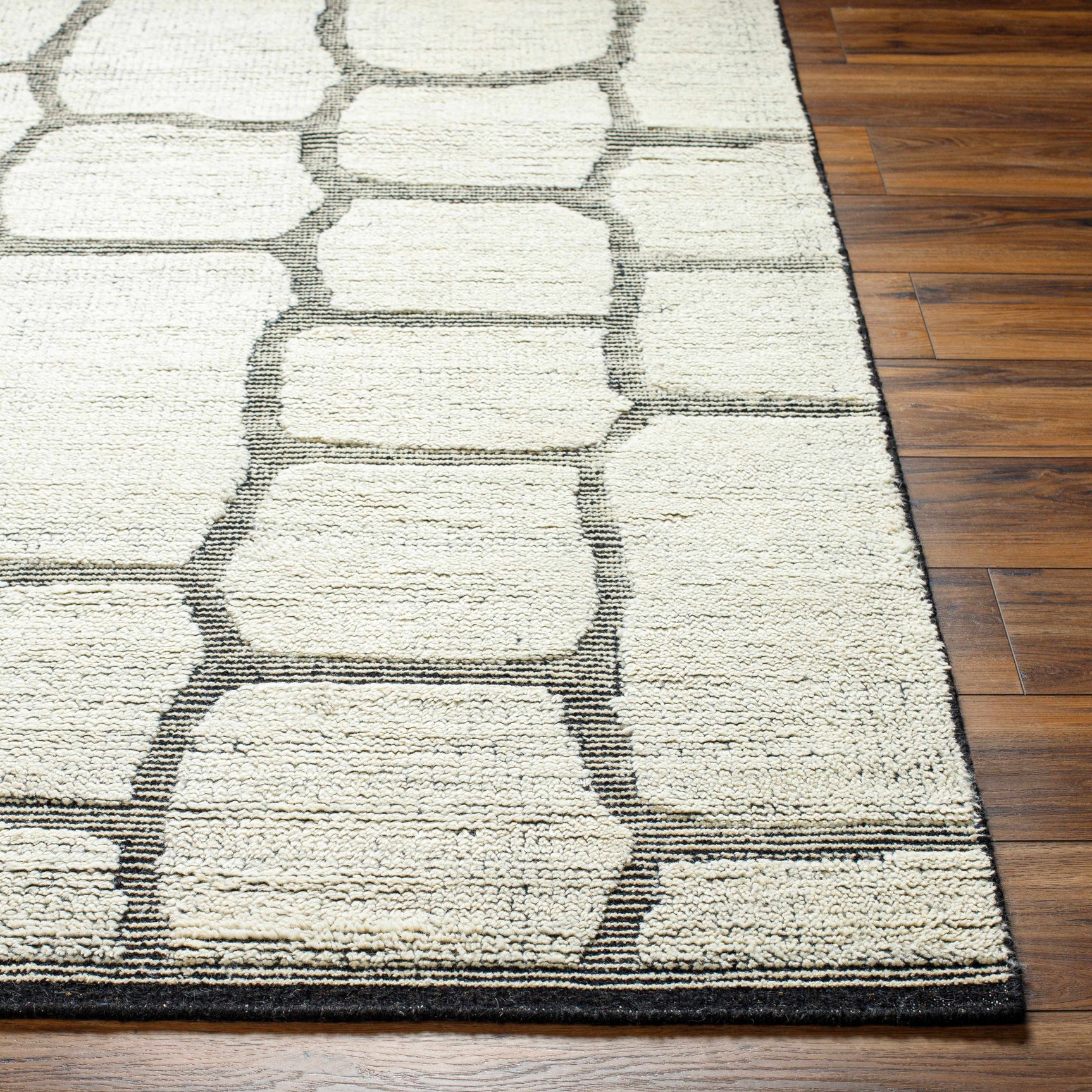 Amira Hand Knotted Wool Area Rug - Clearance