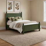 Kellie Juniper California King Panel Bed