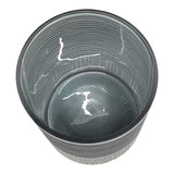 Novato Blue Small Etched Lines Hurricane