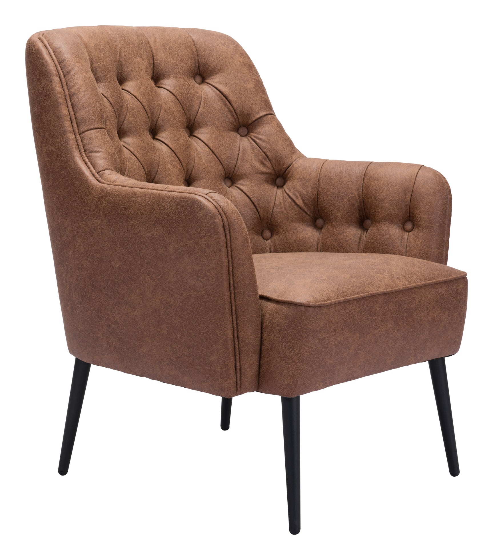 Tasmania Vintage Brown Accent Chair