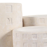 Leonaburn Ivory/White Planters (Set of 3)