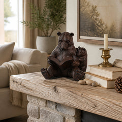 Enochoak Brown Decor
