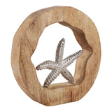 Brysondale Brown Starfish in Round Decor