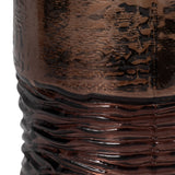 Llanada Bronze Small Glass Textured Enamel Vase
