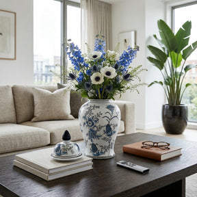 Wintonrose Blue/Brown X-Large Chinoiserie