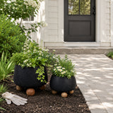 Albafield Black/Tan Planters (Set of 2)