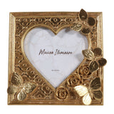 Trimmer Gold Heart Cut-Out Spring Photo Frame