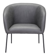 Quinten Vintage Gray Accent Chair