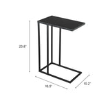 Atom Black Side Table