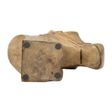 Shingletown Brown Wood Horse Head Decor