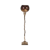 Monrovia Gold Medium Metal Tealight Holder with Base