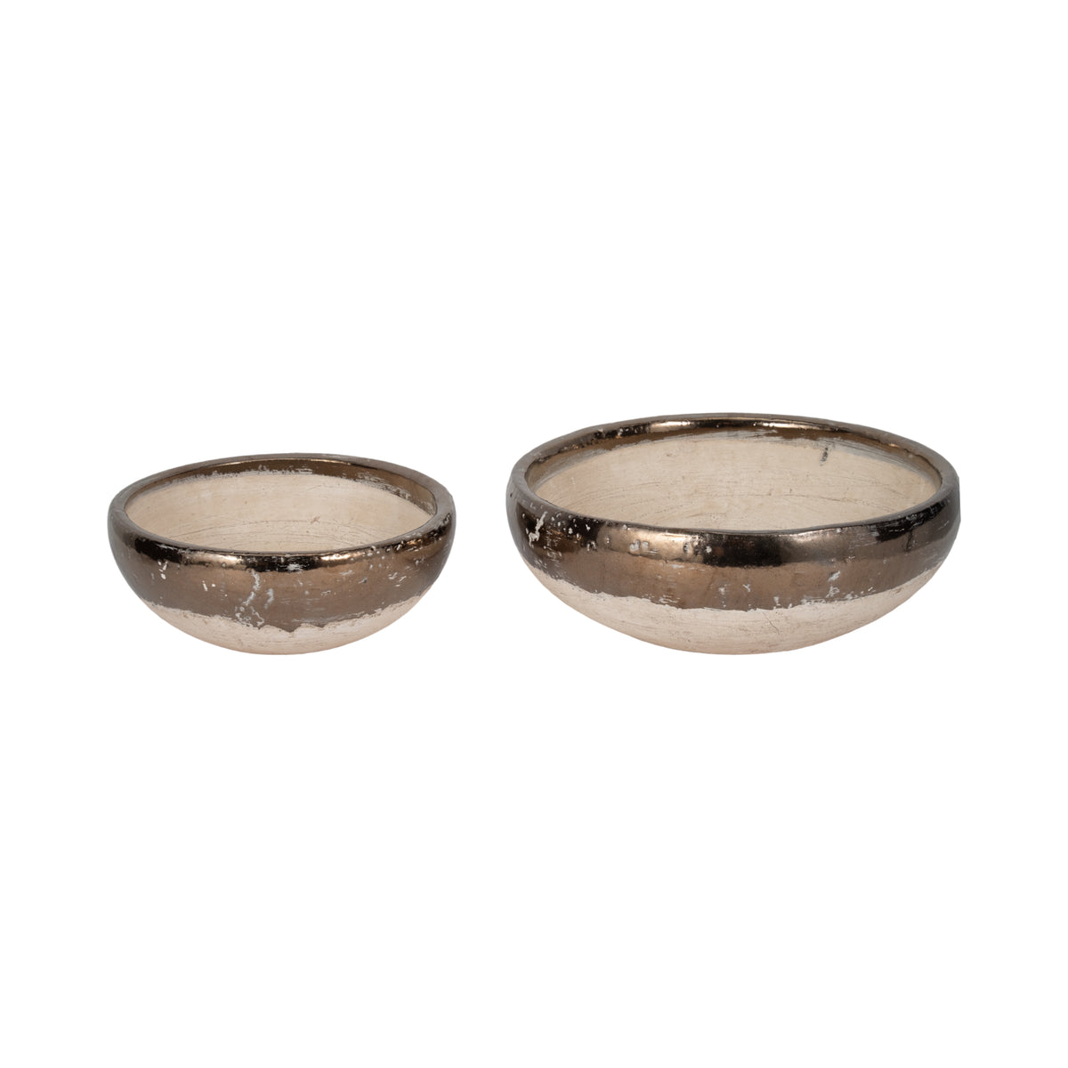 Danforthmill Gray Bowls (Set of 2)