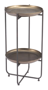 Bronson Bronze Accent Table
