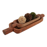 Grahamdale Brown/Tan Bowls (Set of 2)