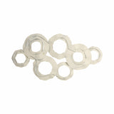 Stauffer Multicolor Open Cut Out Discs Metal Wall Decor