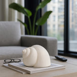 Cleoside White Bonnet Seashell Decor