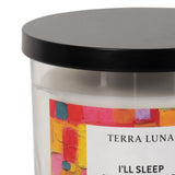 Ramada Yellow/Orange/Black Sleep When I'm Dead Lidded Candle