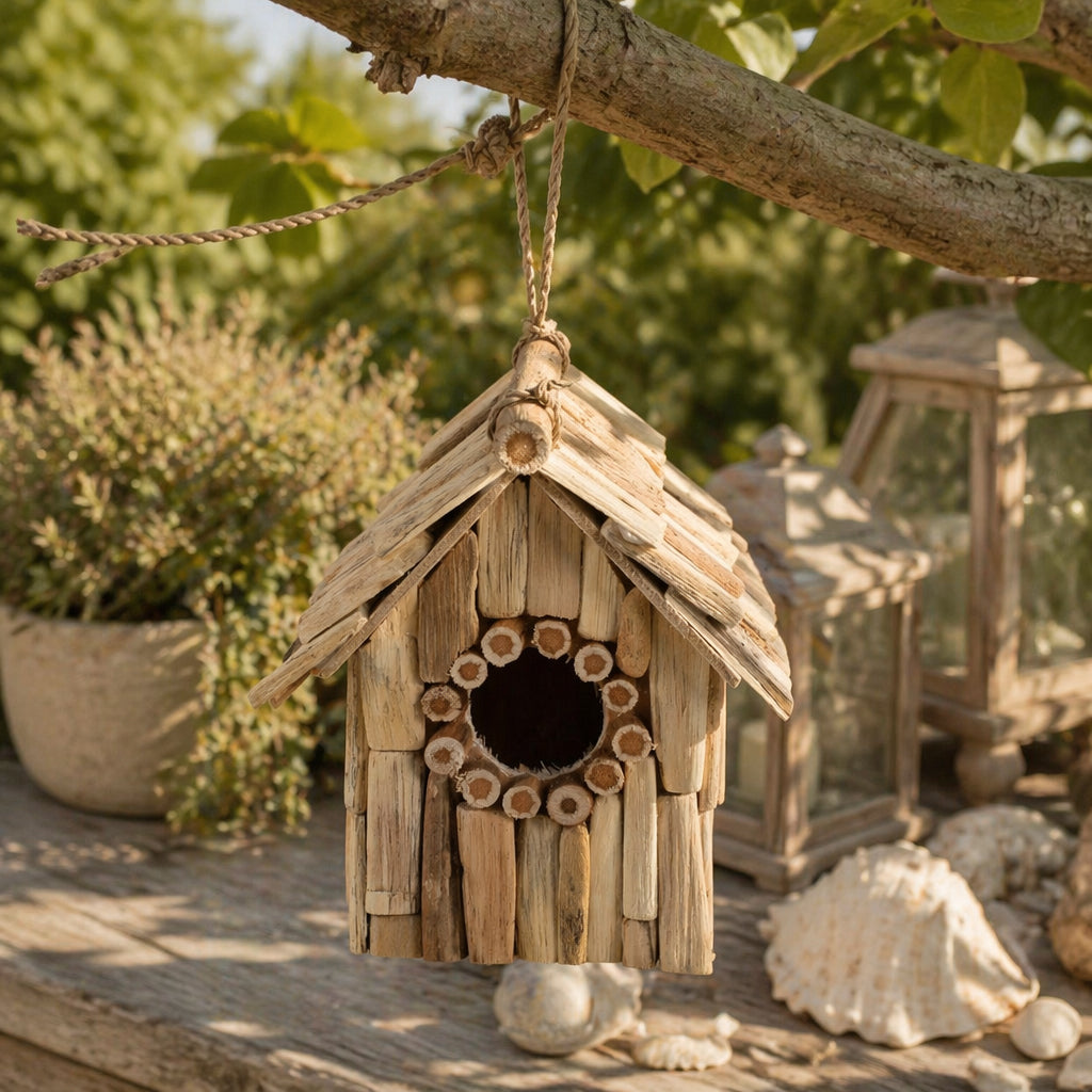 Cheeseville Natural Driftwood Birdhouse