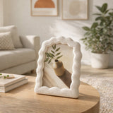Newhall White 5x7 Wavy Arch Photo Frame