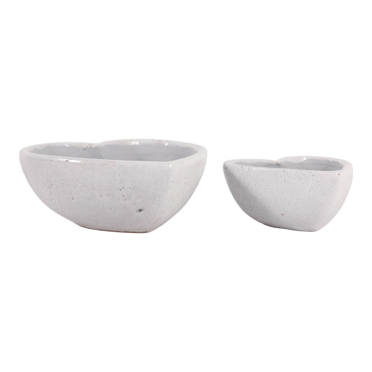 Devoncliff White Planters (Set of 2)