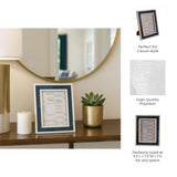 Aidenwood Blue/White Large Frame