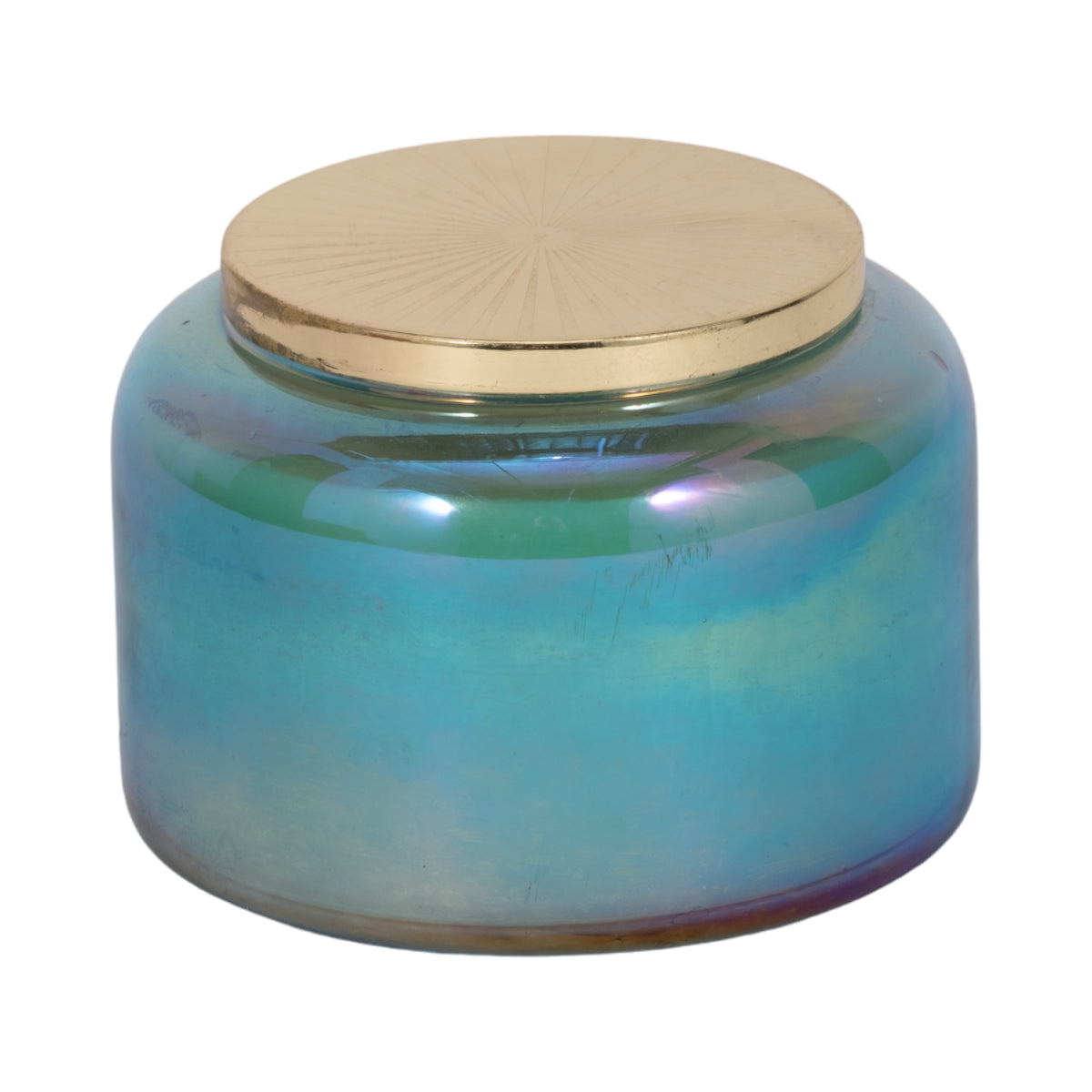 Dashholm Blue/Gold Jasmine Luster Candle