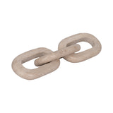 Slagger Tan Travertine 3 Link Chain Decor