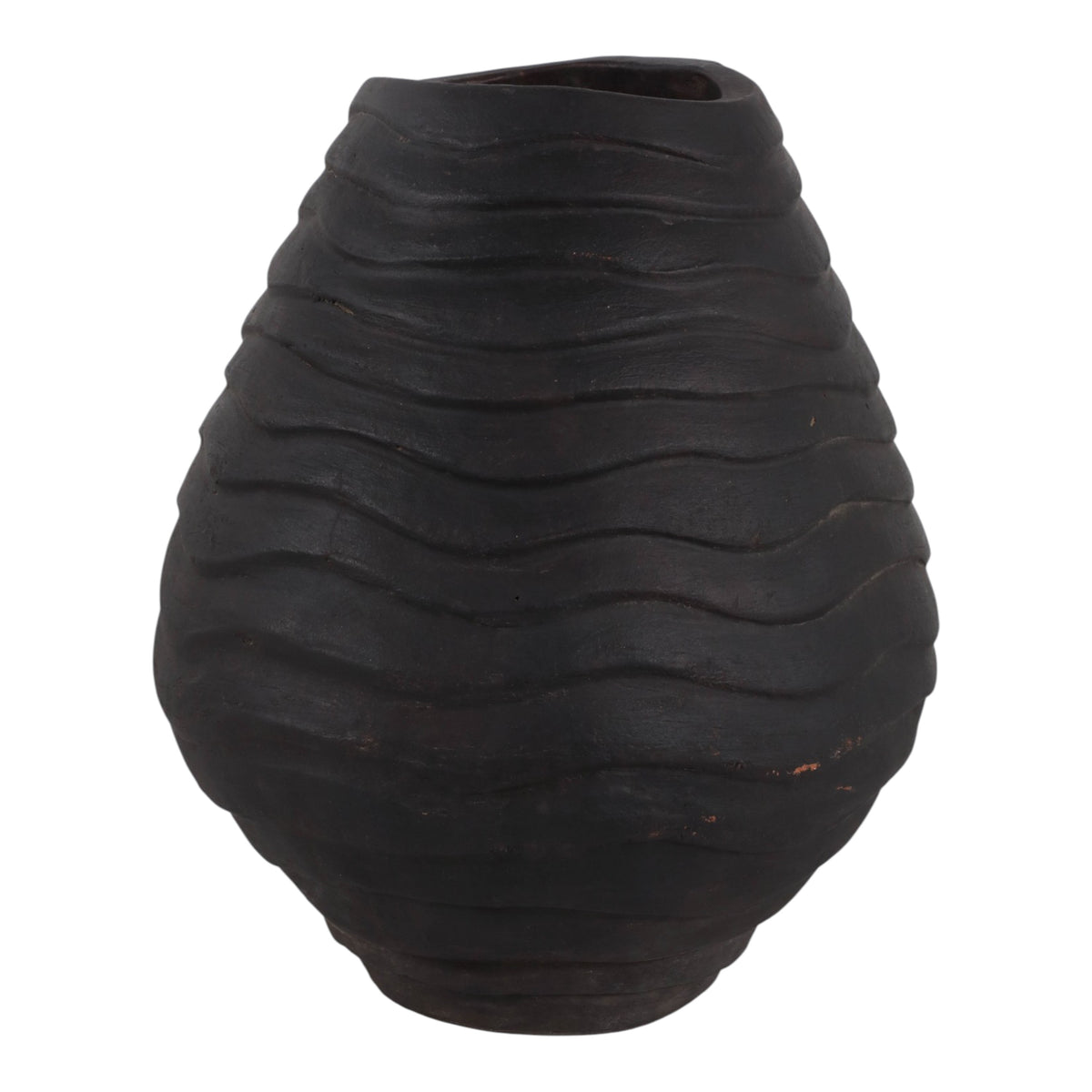 Havenoak Black Small Vase