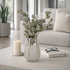 Hollis Clear Glass Sugar Vase