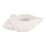 Orcutt White Sea Salt Shell Candle