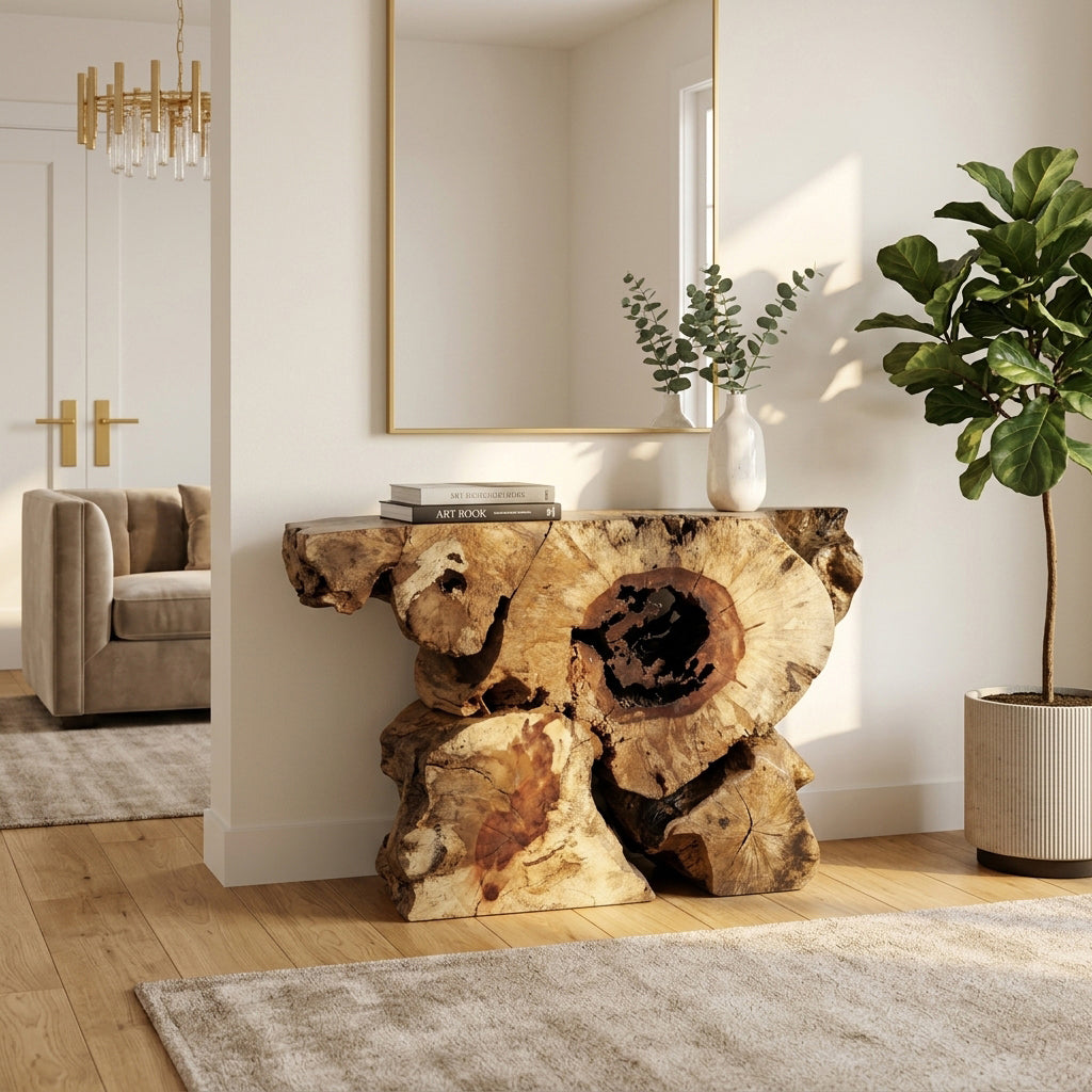 Brysonholm Brown Console
