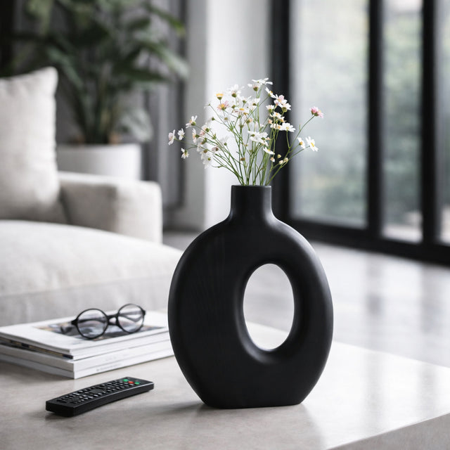 Griffinmoor Black X-Large Vase