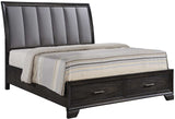 Jaymes Gray Storage Platform Bedroom Sets - Ornate Home