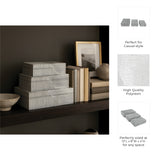 Hendonlake Black/White Boxes (Set of 3)
