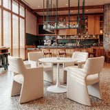Opus White Dining Table