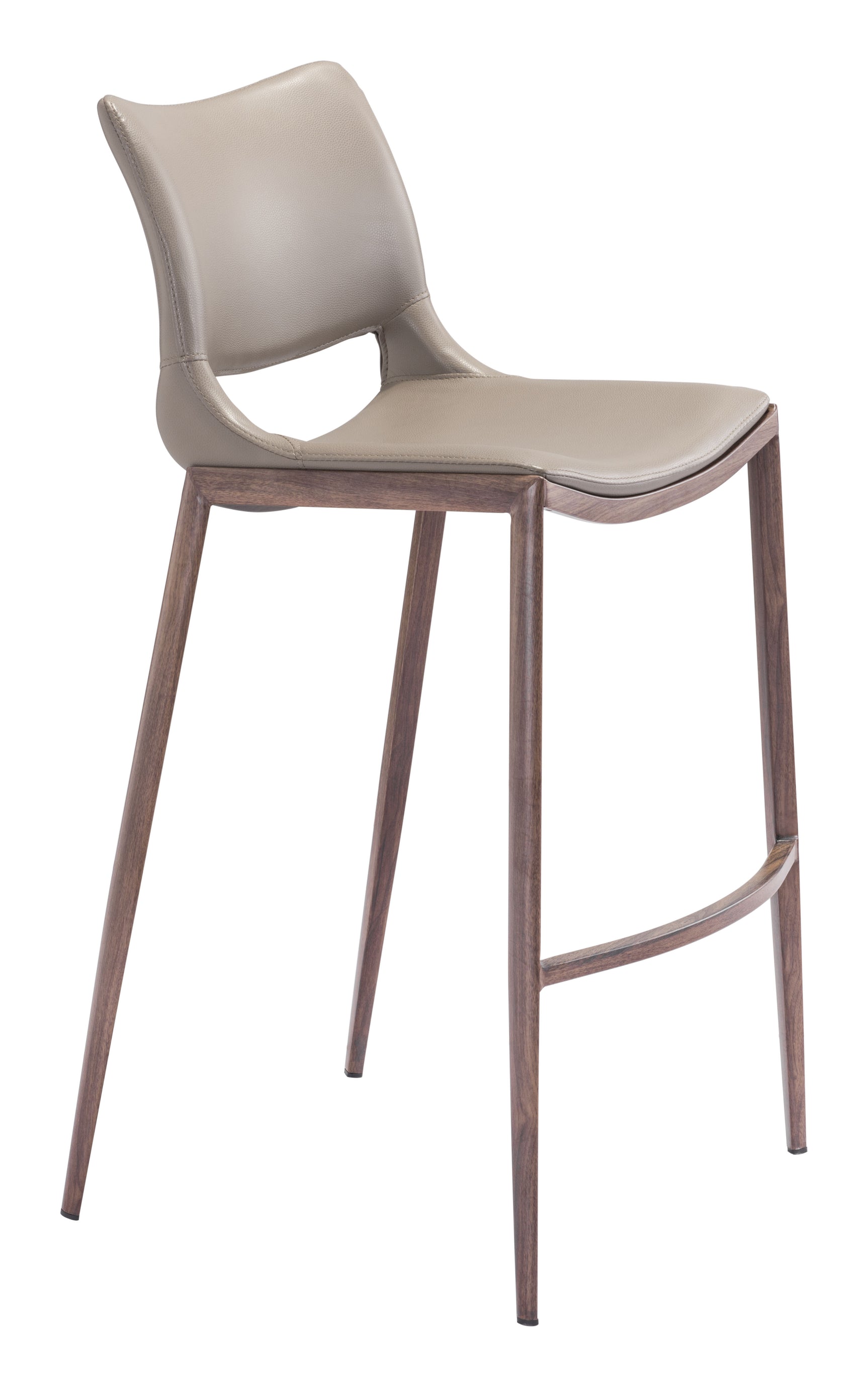 Ace Brown & Walnut Barstool (Set of 2)