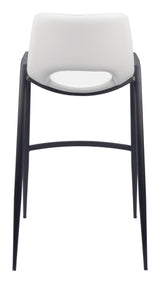 Desi White Barstool (Set of 2)