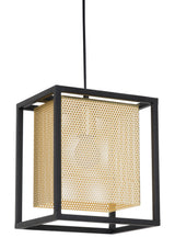 Yves Gold & Black Ceiling Lamp
