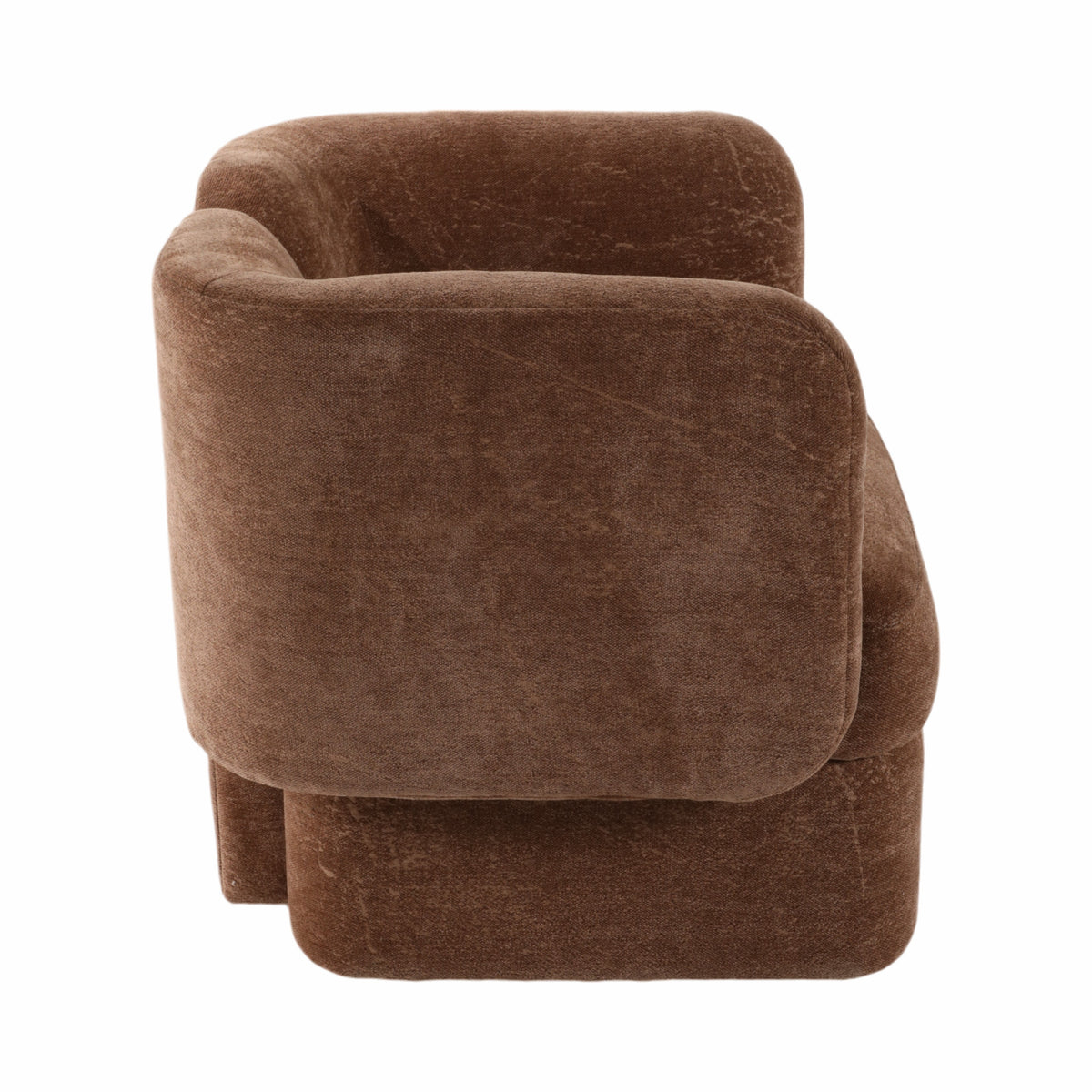 Garden Park Brown Shelter-Back Accent Chair