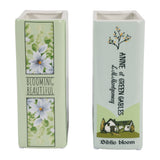 Aptos Multicolor Spring Book Vases (Set of 2)